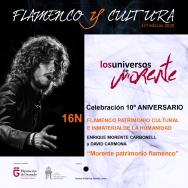 Diputación celebra con “Los universos de Morente” el décimo aniversario de la declaración del flamenco como Patrimonio de la Humanidad