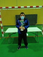 Un granadino, usuario del Centro Reina Sofía, campeón andaluz de Tenis de Mesa Adaptado