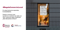 Diputación lanza una campaña en las redes para apoyar al comercio local en los municipios