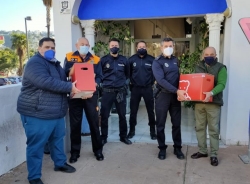 El Ayuntamiento de Almuñécar felicita las fiestas a los cuerpos de Seguridad y Sanitarios y destaca el papel desempeñado durante la pandemia