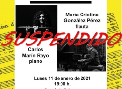 Los efectos de la borrasca provocan la suspensión del concierto que Juventudes Musicales iba a celebrar este lunes