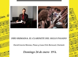 La Casa de la Cultura de Almuñécar acoge este domingo un concierto del Dúo Humaina