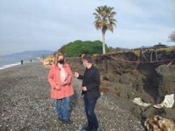 El Gobierno Local pide la declaración de urgencia de las escolleras para las defensa de las playas de Motril