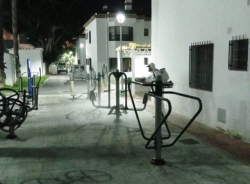El Ayuntamiento de Almuñécar intensifica la campaña de desinfección contra el Covid-19 del Complejo de Tercera Edad