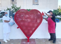 Unos 3.000 kilos de tapones recogidos por el “Corazón solidario municipal “de La Herradura ayudarán al pequeño motrileño Daniel Giraldez