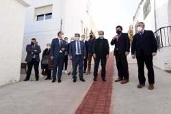 Diputación actuará de urgencia en El Pinar por desprendimientos y peligro de derrumbe de viviendas