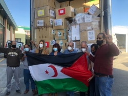 "Vacaciones en paz" lleva este año cajas solidarias a los menores saharauis