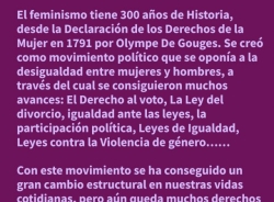 El Centro de Información a la Mujer de Almuñécar se suma a la campaña “Trabajando por la Igualdad”
