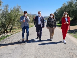 Diputación destina 350.000 euros a la mejora de carreteras provinciales en Moclín y sus núcleos urbanos