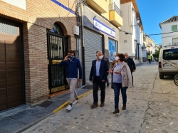 Diputación invierte 250.000 euros en la mejora de calles y espacios públicos de Huétor Santillán