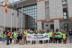 Salobreña acoge el inicio de la “Marcha Solidaria por la libertad del Pueblo Sahauri”