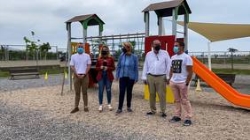 El colegio Cardenal Belluga estrena su nueva zona infantil tras la integración de la antigua en el Parque