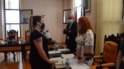 Ángela Rodríguez toma posesión como nueva concejal del gobierno de Salobreña tras la salida de Ángel Coello