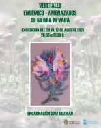 Encarnación Saiz Guzmán expone en La Herradura una muestra de pintura sobre “Vegetales endémicos amenazados de Sierra Nevada”