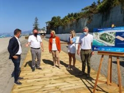 El comienzo de las obras de la Senda Litoral simboliza un nuevo impulso turístico para las playas de Motril