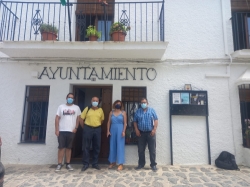 Diputación muestra su apoyo al proyecto internacional de turismo “Bubión Slow”