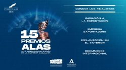 Elegidas las 31 finalistas provinciales de los Premios Alas a la Internacionalización de la Empresa Andaluza que organiza Extenda