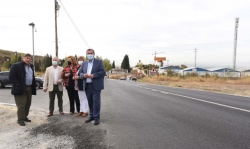 Diputación invierte 250.000 euros en el asfaltado y mejora de la carretera de Alfacar
