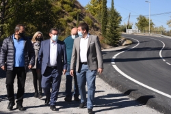 Diputación destina 220.000 euros a la mejora de la carretera de acceso a Monachil