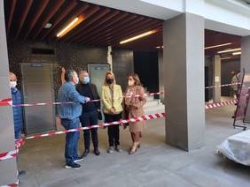Las obras de modernización y eficiencia energética del Mercado Municipal entran en su recta final