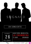 Concierto de Sognare en el Auditorio Municipal La Chumbera de Granada.