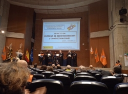 El Jefe Local de Protección Civil de Almuñécar representó a la provincia de Granada en el acto de homenaje que recibió la ANAV de Protección Civil de