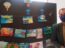 Viktoria Stasenko gana el primer premio del V Concurso de Postales Navideñas de Almuñécar
