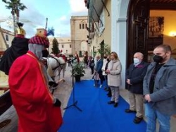 Los Reyes Magos aguardan ya para hacer su entrada en la ciudad de Motril