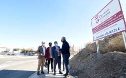 Diputación invierte más de 175.000 euros en la mejora del firme de la carretera de Gójar y la construcción de dos rotondas
