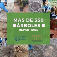 CONCLUYE LA CAMPAÑA DE REPARTO DE ÁRBOLES DE SALOBREÑA