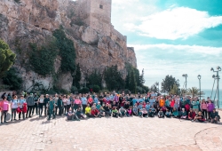 Unos 150 senderistas han participado en la ruta “Descubre Salobreña”