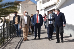 Diputación inaugura las obras de ampliación y mejora de la plaza San Sebastián de Quéntar