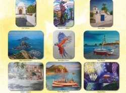 La sala de exposiciones de la Casa de la Cultura de Almuñécar acoge desde este viernes la muestra colectiva “Rincones de Almuñécar”
