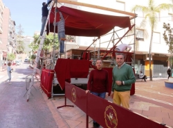 Almuñécar ultima los preparativos para celebrar la Semana Santa como antes de la pandemia