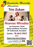 El Trío Zukan ofrece este lunes un concierto en la Casa de la Cultura de Almuñécar