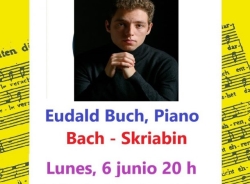 El pianista Eudald Buch ofrece hoy lunes un concierto en Almuñécar
