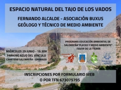 JORNADA DE DIFUSIÓN DEL ESPACIO NATURAL DEL TAJO DE LOS VADOS