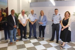 El Gobierno de Motril recibe al próximo comandante jefe del EVA 9