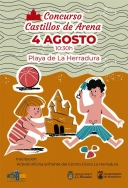 La Herradura celebra este jueves el tradicional Concurso de Castillos de Arena junto al polideportivo de la playa
