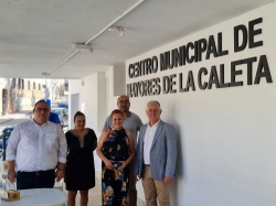 Diputación invierte 90.000 euros en la reforma del Centro de Mayores de La Caleta, en Salobreña