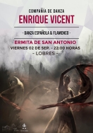 LOBRES ACOGERÁ EL ESPECTÁCULO DE DANZA ESPAÑOLA  DE ENRIQUE VICENT