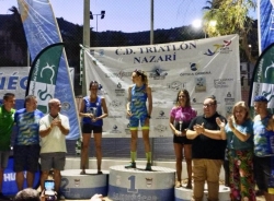 Andrés Carnevali y Nieves Cantos ganan el V Triatlón Cross Sexitano 387 de Almuñécar
