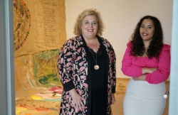 Condes de Gabia acoge la exposición de pintura “Conversando con Juana María mulata”