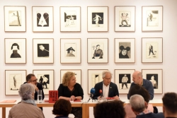El Centro Guerrero reúne en una exposición las tres personalidades del dibujante Andrés Rábago