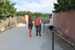 El Ayuntamiento de Salobreña lleva a cabo el arreglo del camino rural junto al Polideportivo