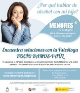 Rocío Ramos-Paúl, Supernanny, mantendrá un encuentro con familias de Granada para abordar la prevención del consumo de alcohol entre sus hijos menores