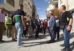 Diputación y Ayuntamiento de Granada avanzan en la revitalización urbana del distrito Norte gracias a una inversión de 1,4 millones
