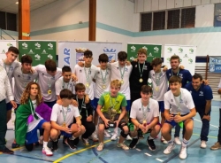 Málaga y Almería se proclaman en Almuñécar campeones de balonmano de Andalucía cadete masculino y femenino de selecciones provinciales, respectivament