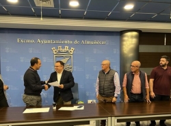 El Ayuntamiento de Almuñécar financia con 12.000 euros la Junta Central de Usuarios de los Ríos Verde, Seco y Jate para su funcionamiento