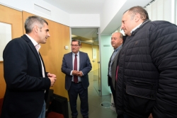 Visita de una delegación de la Diputación de Badajoz para conocer el modelo de Concertación